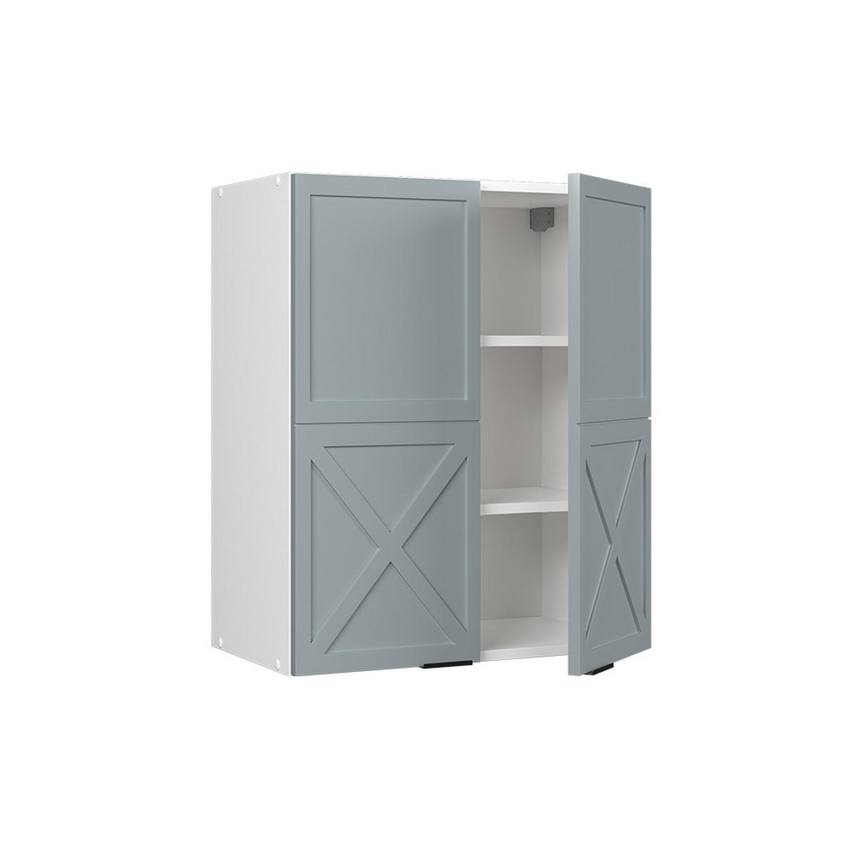 HÄNGESCHRANK Fame-Line Hellblau-grau 60 cm - Blaugrau/Weiß, Holzwerkstoff (60/72/34.1cm) - Vicco