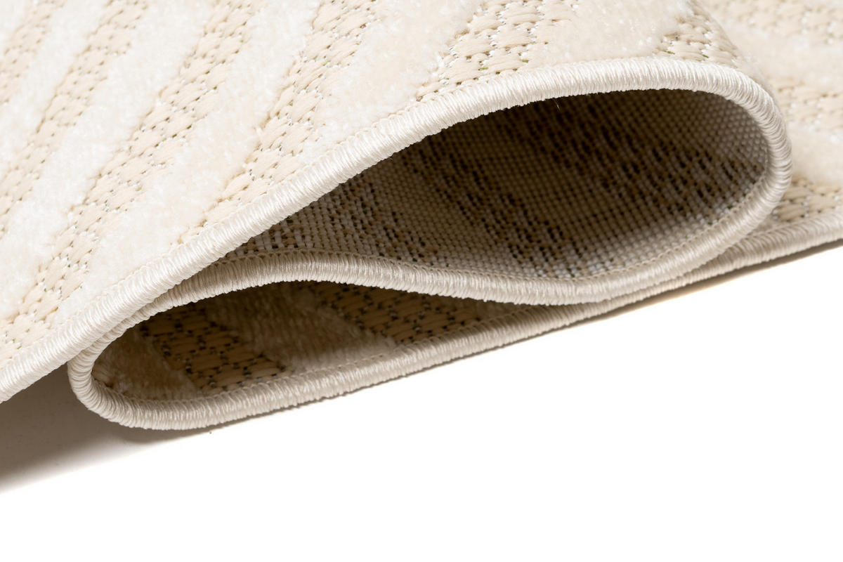 TEPPICH PATIO Creme 240/330 cm - Creme, Kunststoff (240/330cm) - Tapiso