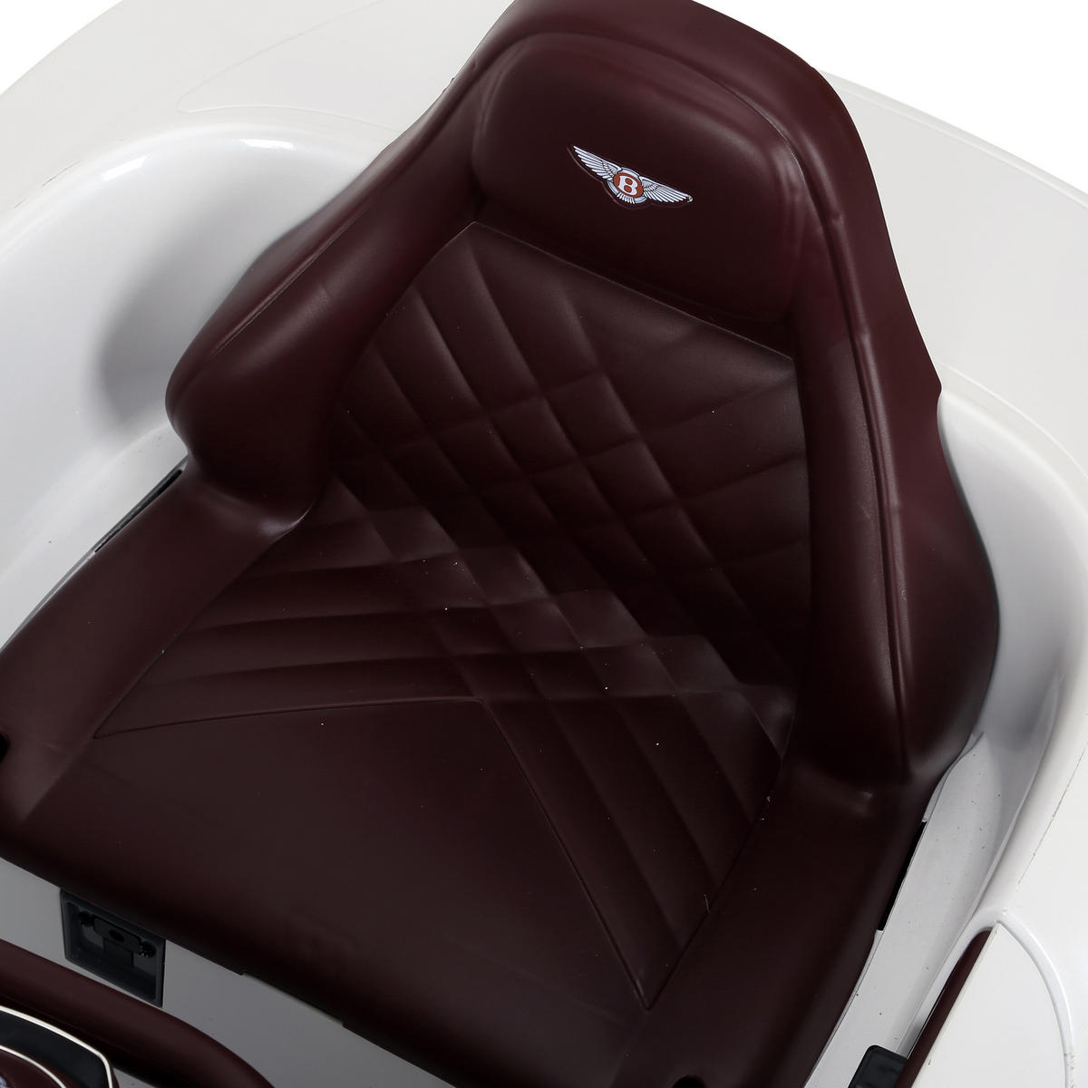 KINDER-ELEKTROAUTO DE-06092 Bentley GT lizenziert mit Fernbedienung Weiß - Weiß, Kunststoff/Metall (33/17.5/24cm) - ComfortXL