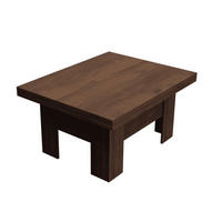 TISCH LONG - Nussbaumfarben, Holzwerkstoff (80/100/53cm) - Meblini