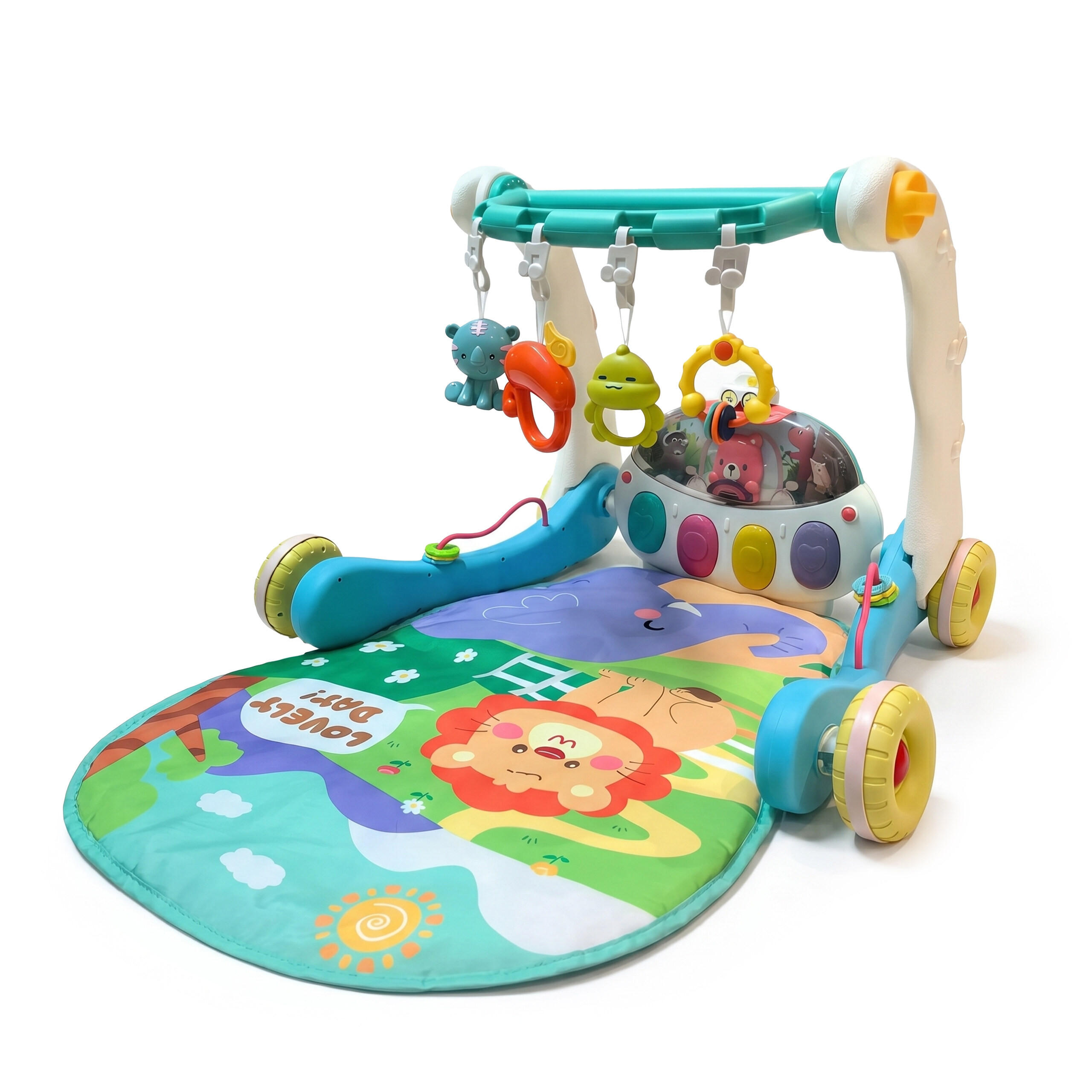 HRACÍ obl. - různobarevná, textil/plast (58/41/75cm) - Relaxdays