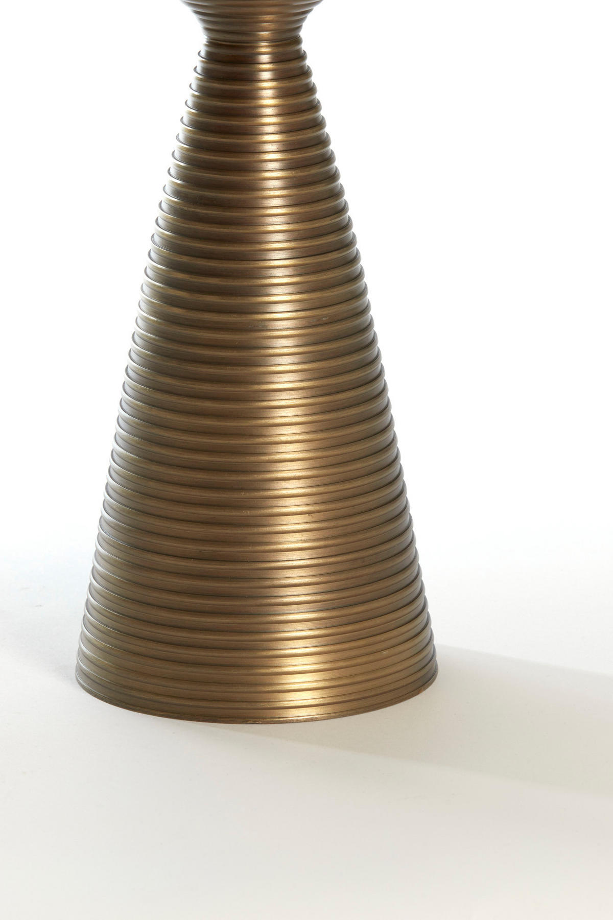 COUCHTISCH Bahia Bronze Ø60/39 cm - Bronzefarben, Metall (60/60/39cm) - Light & Living