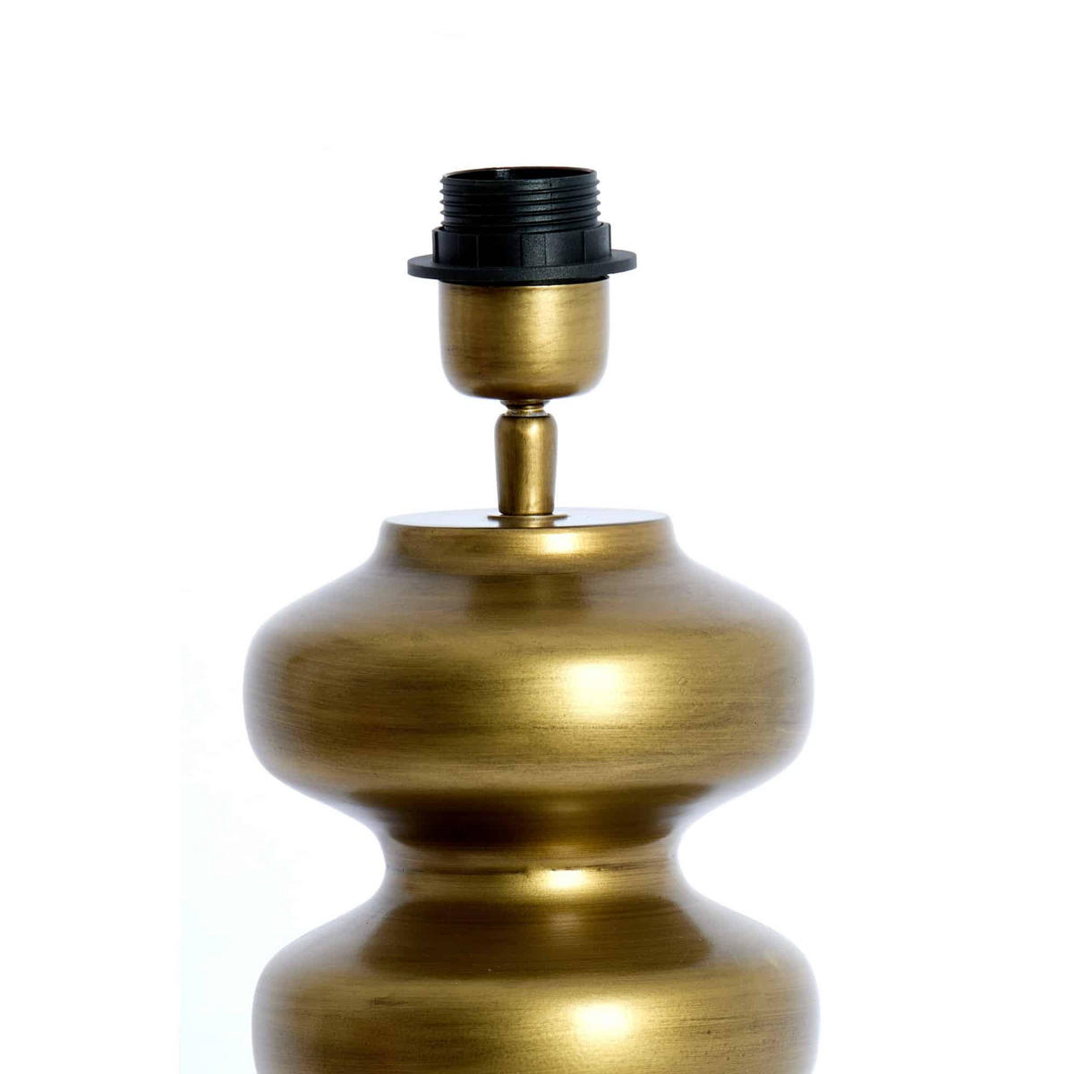 LAMPENFUSS Soroca Bronze 15/15/42 cm - Bronzefarben, Metall (15/15/42cm) - Light & Living