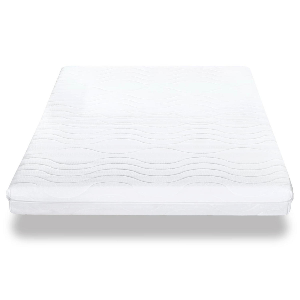KALTSCHAUMMATRATZE Premium 140x200 cm - Weiß, Textil (140/200cm) - CloudComfort