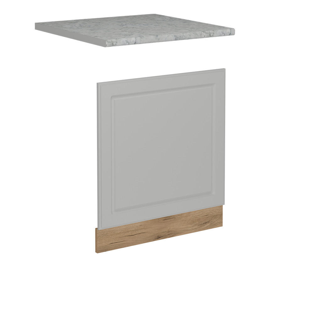 Honigeiche/Weiß, Holzwerkstoff (60/57.2/1.6cm) - Vicco