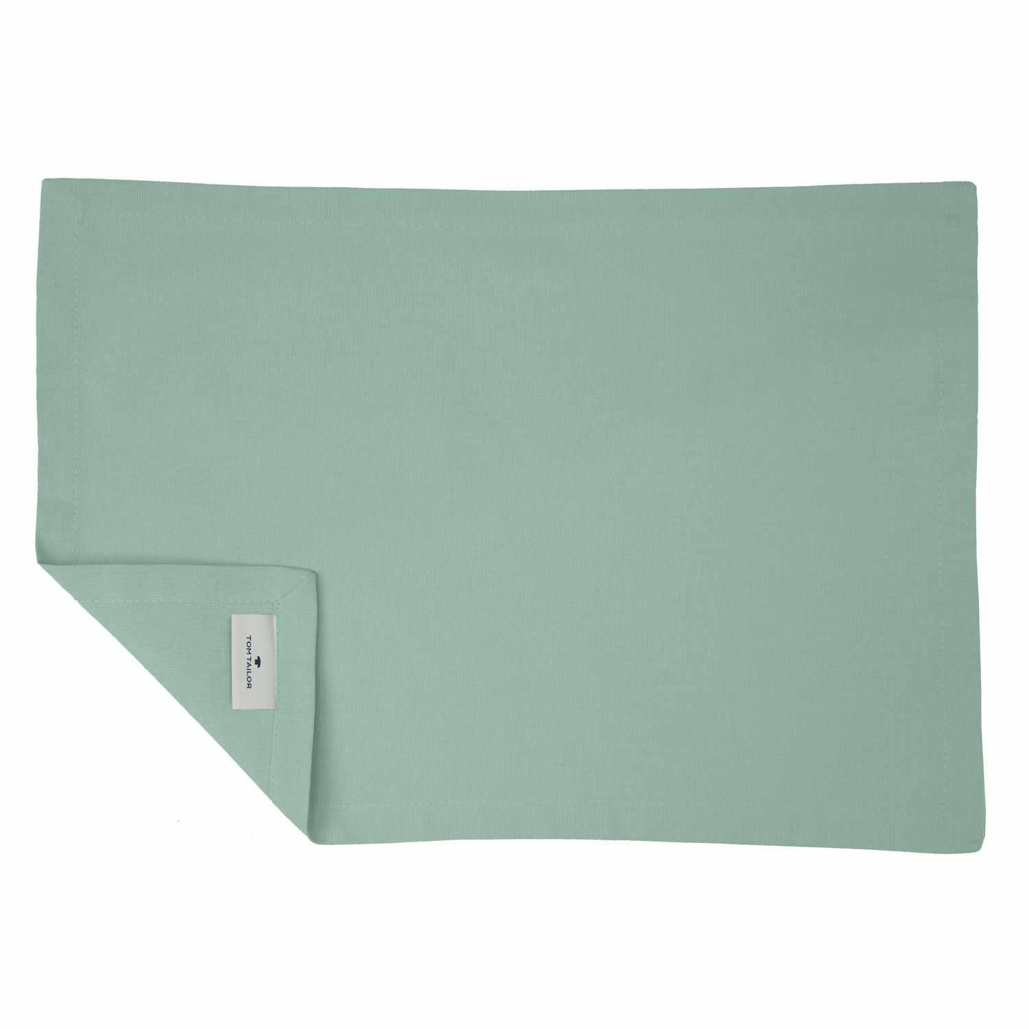 TISCH-SET 6 TEILIG DOVE - Salbeigrün, Textil (35/50cm) - Tom Tailor
