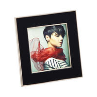 BILDERRAHMEN Mathis Portraitr, 7,5x7,5 cm, schwarz - Schwarz, Metall (11/11/1.6cm) - EMIX24