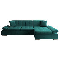 ECKSOFA Malwi, Seite: Rechts - Bronzefarben, Holz/Textil (278/161cm) - MIRJAN24