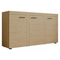 KOMMODE Rumba 3F2 - Eichefarben, Holzwerkstoff (149/82/40cm) - MIRJAN24