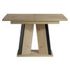 ESSTISCH ausziehbar Doha - Eiche Artisan, Holzwerkstoff (80/120/75cm) - MIRJAN24