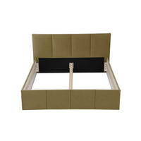 POLSTERBETT Dalas Avocado 160 x 200 x 40 cm Stauraum Ohne Matratze und Lattenrost - Grün, Holz (160/200cm) - Halmon Schlafkomfort Betten 