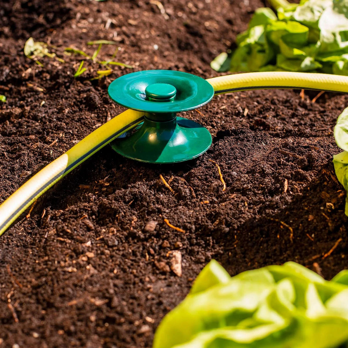 GARTENGERÄT Schlauchführung 3er-Set, grün, Kunststoff - Grün, Kunststoff (24/9/28.5cm) - Westfalia