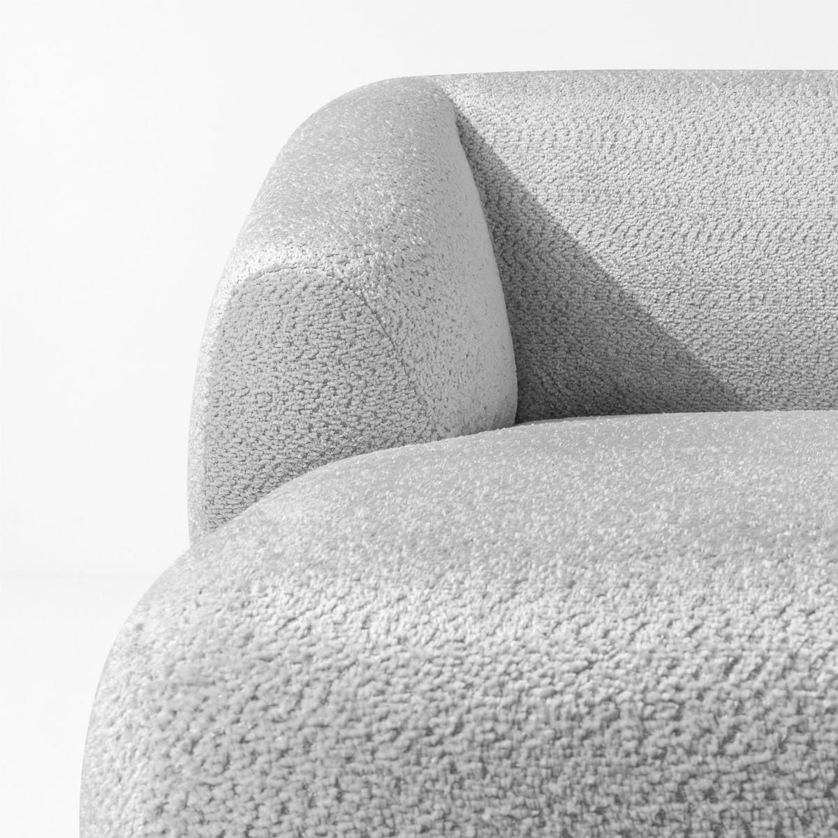 ECKSOFA LINKS VIRA, Grau, Chenille - Schwarz/Grau, Holz/Holzwerkstoff (300/160cm) - KONSIMO®