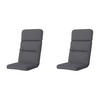 GARTENSTUHLKISSEN Manchester 105/50 cm 2er-Set - Grau, Textil (50/8/105cm) - Madison