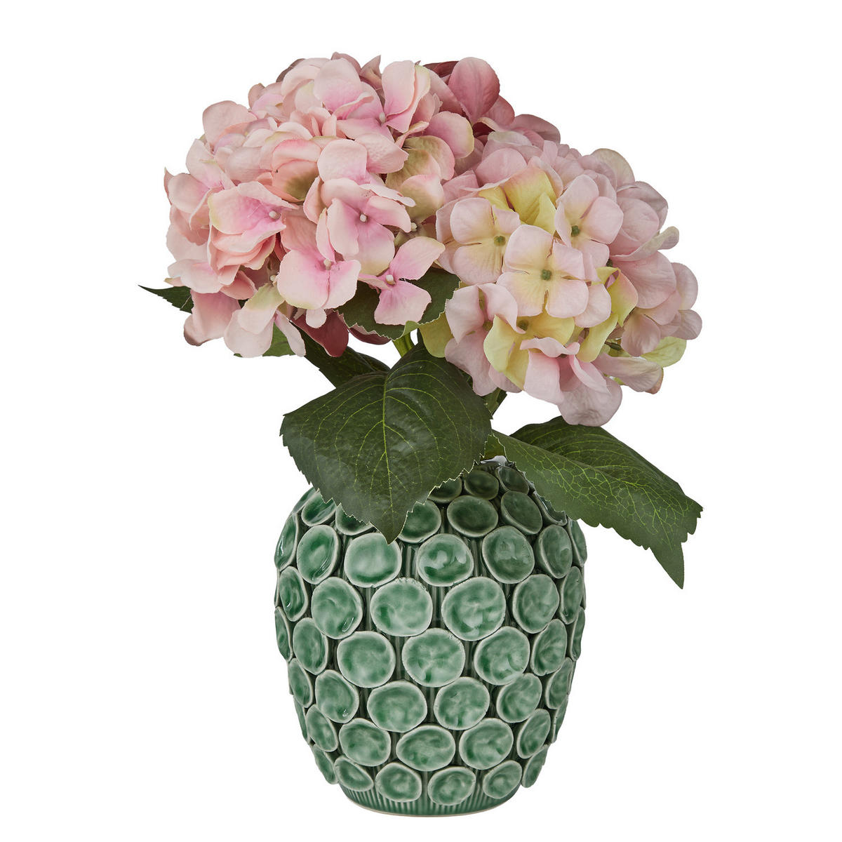 VASE Enchanted Forest Erdbeere - Türkis, Stein (18cm) - Butlers