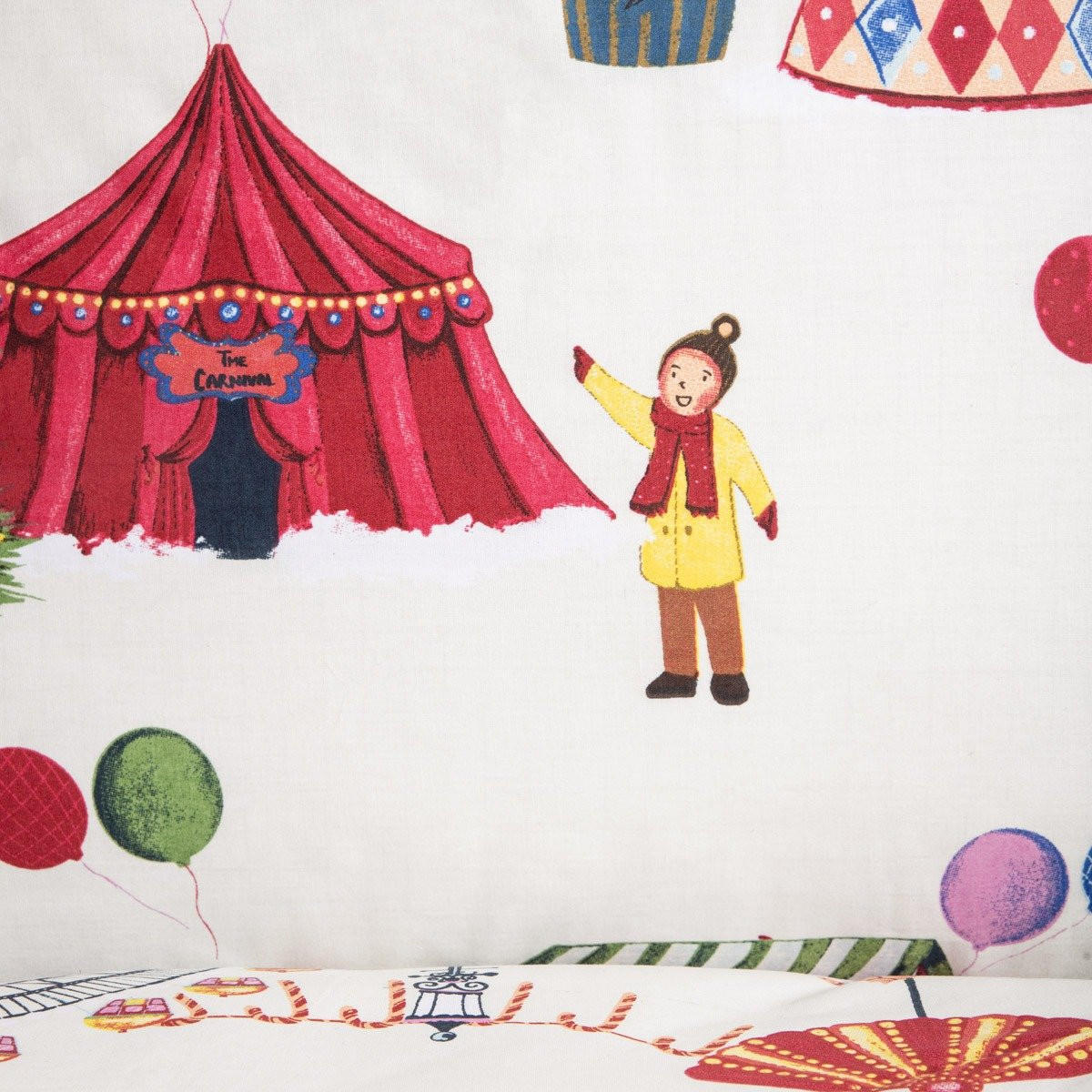 BETTWÄSCHE Circus joy Baumwolle 140/200 cm - Multicolor, Textil (140/200cm) - Homla