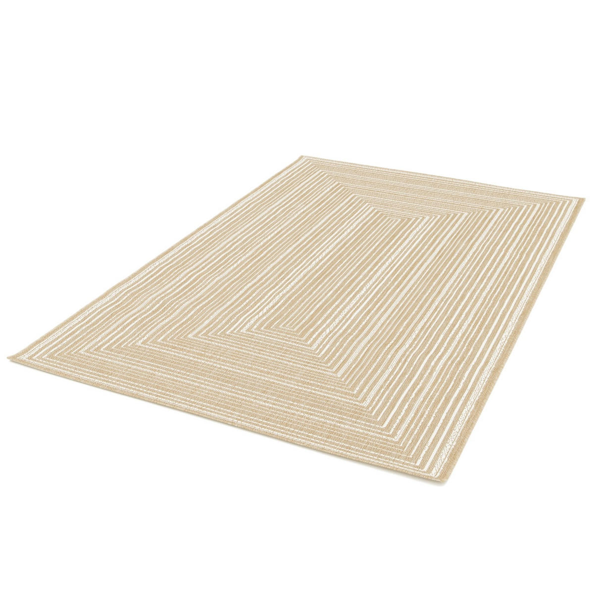 TEPPICH für Innen und Außen im Designstil beige - Beige, Textil (160/230cm) - AFK Living