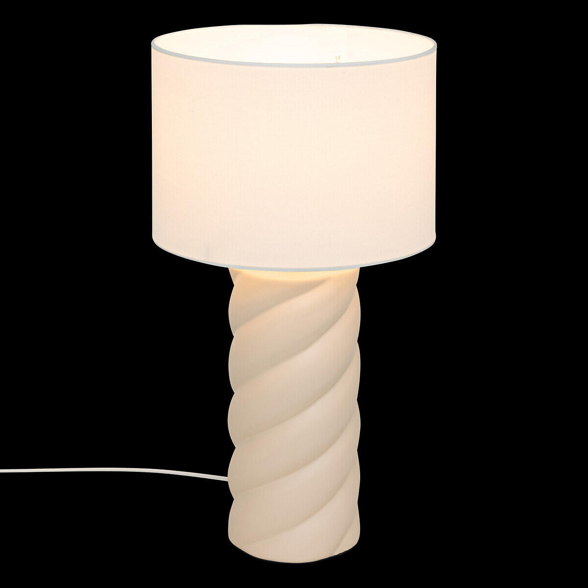 TISCHLEUCHTE Noly 44 cm - Beige, Keramik (24/24/44cm) - Atmosphera Createur d´interieur
