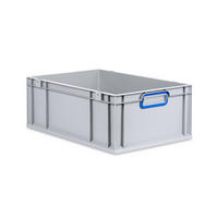 EUROBOX Nextgen Color 22x40x60cm 44 Liter Griffe Blau Geschlossen - Blau, Kunststoff (40/22/60cm) - PROREGAL