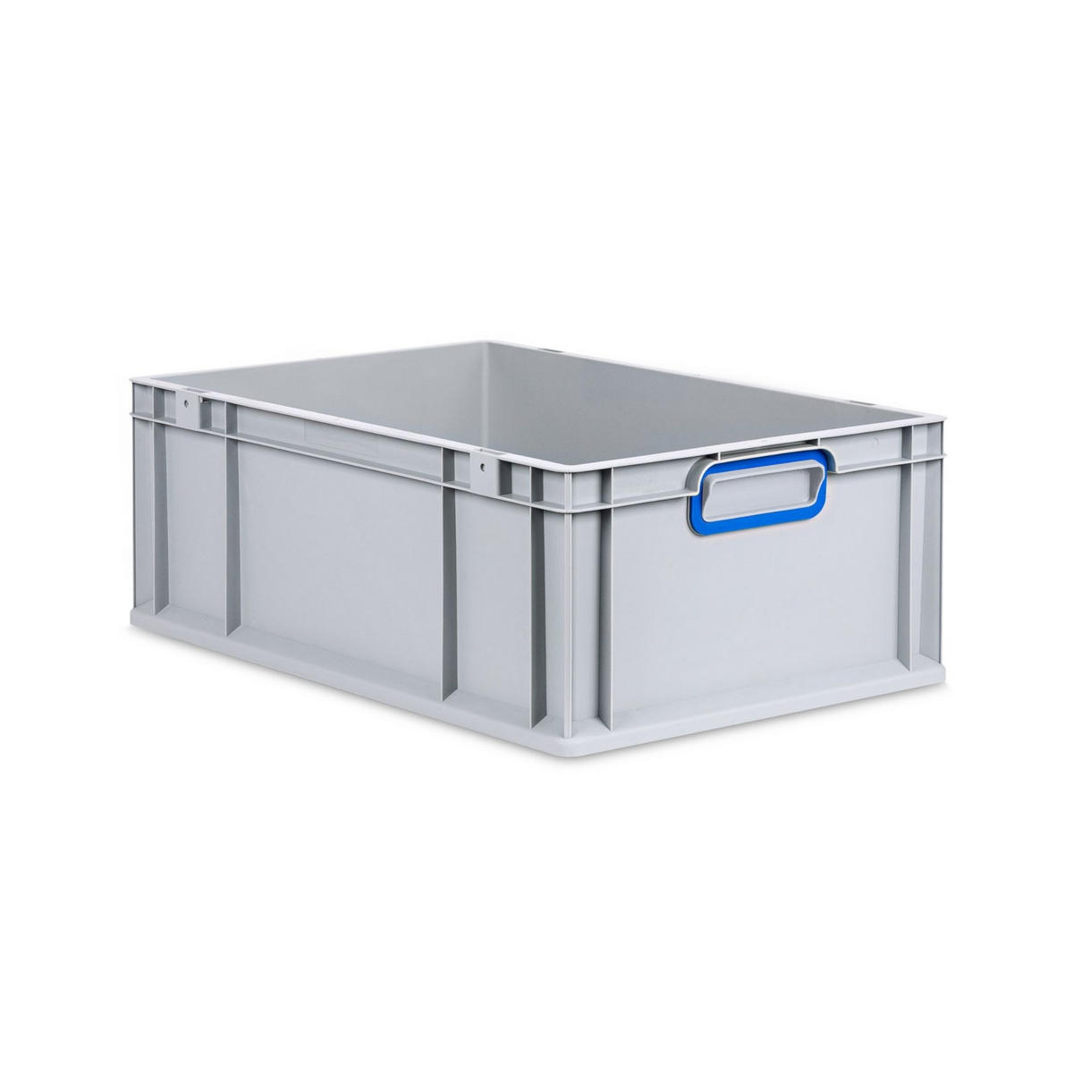 EUROBOX Nextgen Color 22x40x60cm 44 Liter Griffe Blau Geschlossen - Blau, Kunststoff (40/22/60cm) - PROREGAL