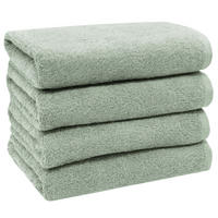 HANDTÜCHER, 4er-Set, 50x100 cm, 100% Baumwolle, Grau - Hellgrau, Textil (50/100cm) - Zollner