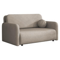 SCHLAFSOFA Viva Sun III - Hellbraun/Schwarz, Holz/Textil (150/85/103cm) - MIRJAN24