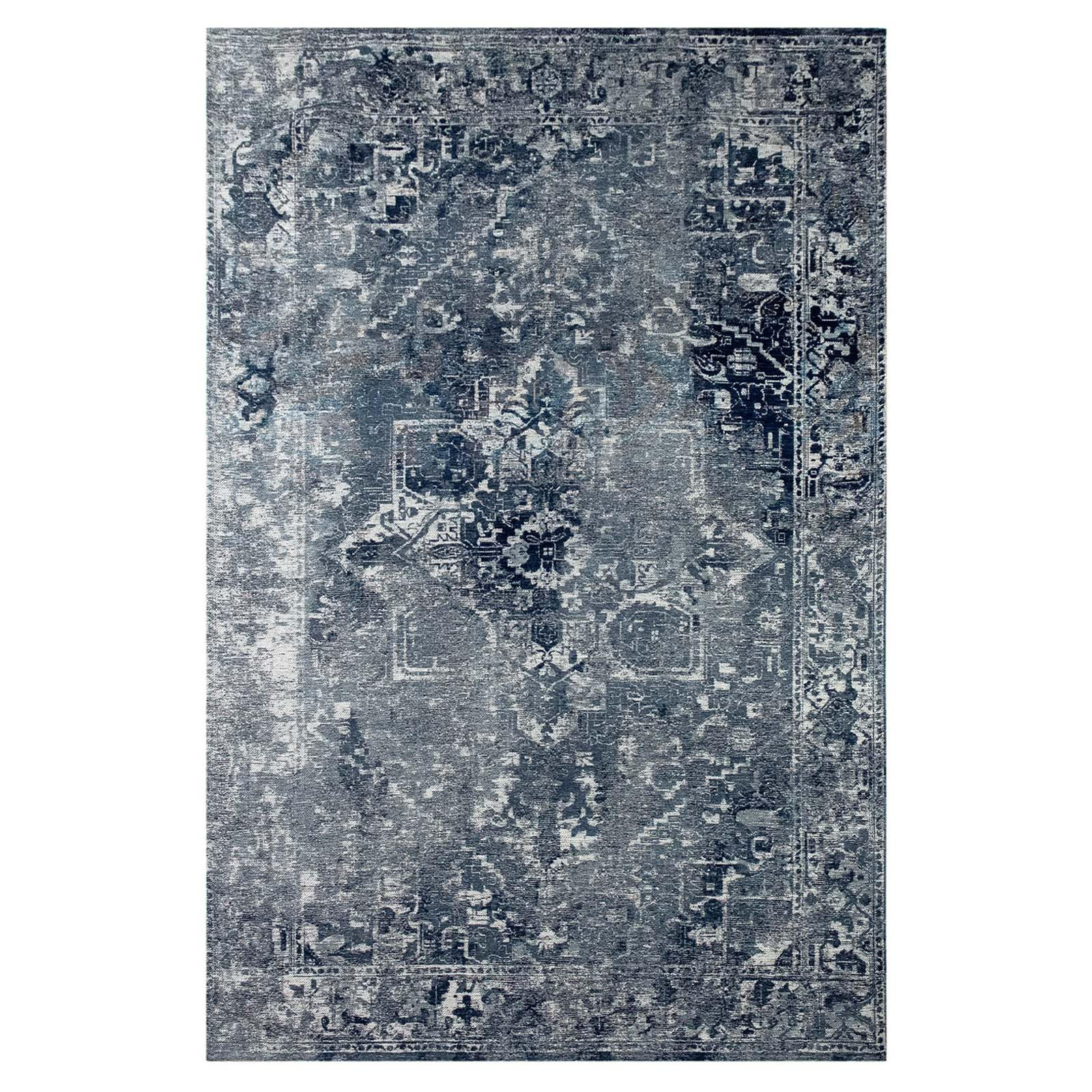 TEPPICH Heris Deep Blue 170/240 cm - Blau, Textil (170/240cm) - Lola&Moi
