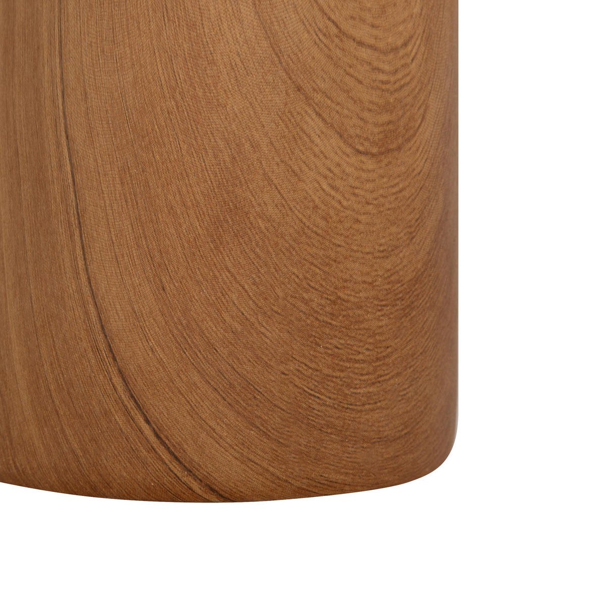 KERAMIKVASE Holzoptik Sao 9,5/9,5/20 cm - Braun, Keramik (20cm) - Atmosphera Createur d´interieur