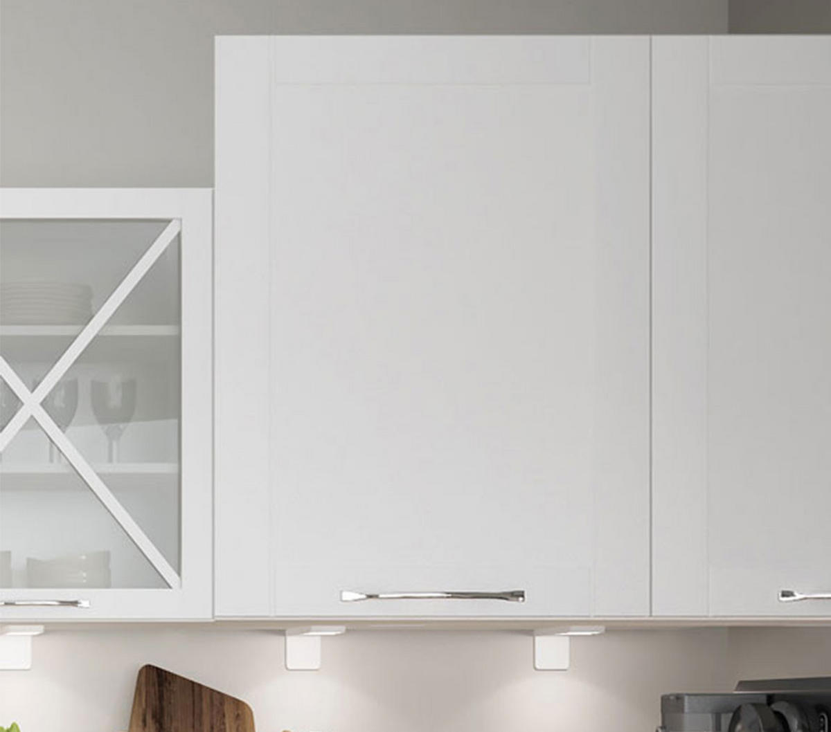 KÜCHENSCHRANK W2/60 Tivoli 60 / 32,5 / 72cm - Weiß, Holz/Holzwerkstoff (60/72/32.5cm) - Feldmann-Wohnen