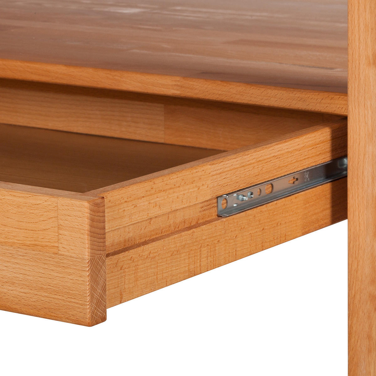 COUCHTISCH - Massivholz - Buchefarben, Holz (70/110/47cm) - home24