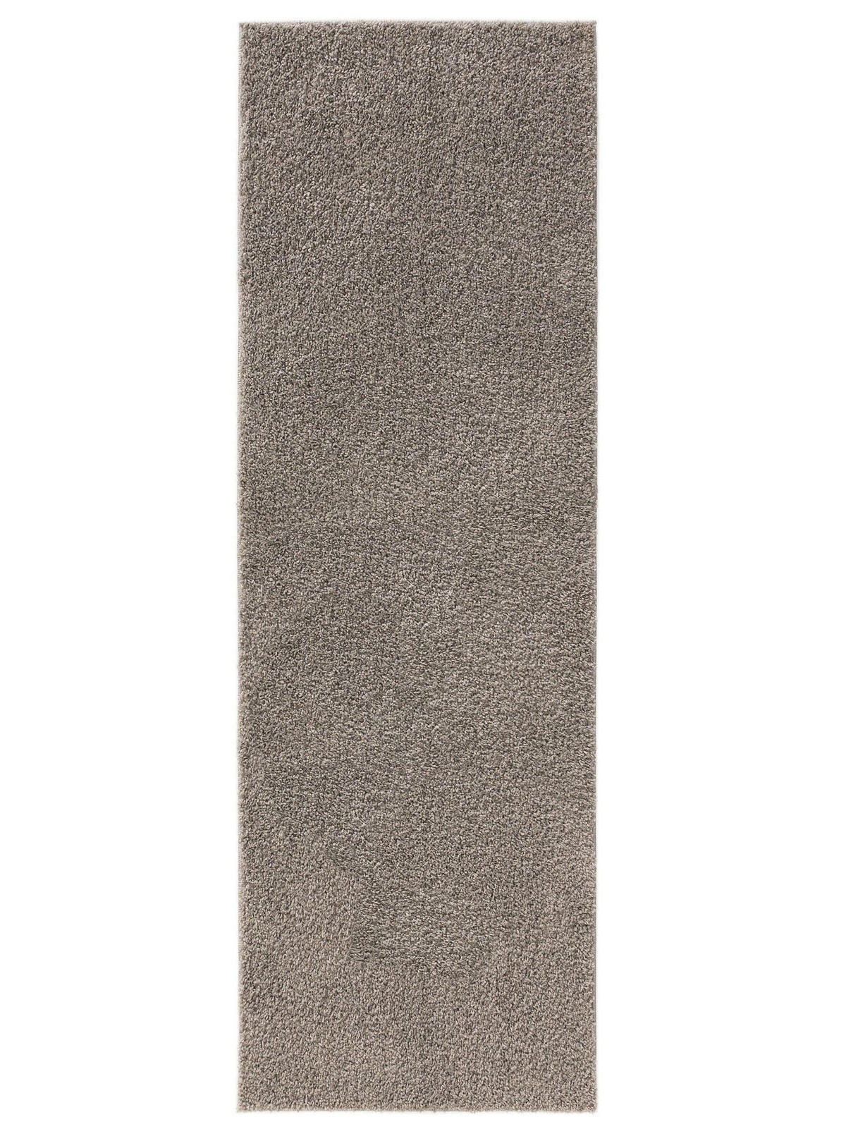 HOCHFLORTEPPICH Soho Hellgrau 60x120 cm - Hellgrau, Kunststoff (60/120cm) - benuta