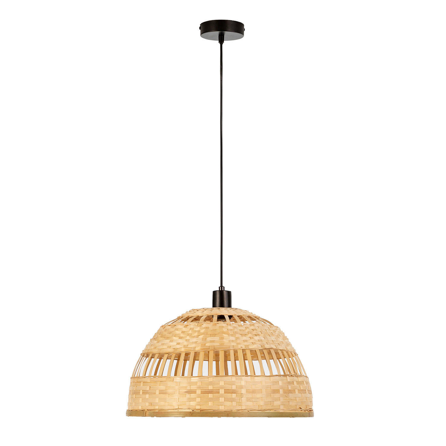 HÄNGELEUCHTE﻿ 40/40/120 Suyen - Beige, Naturmaterialien (40/40/120cm) - VS Venta-stock