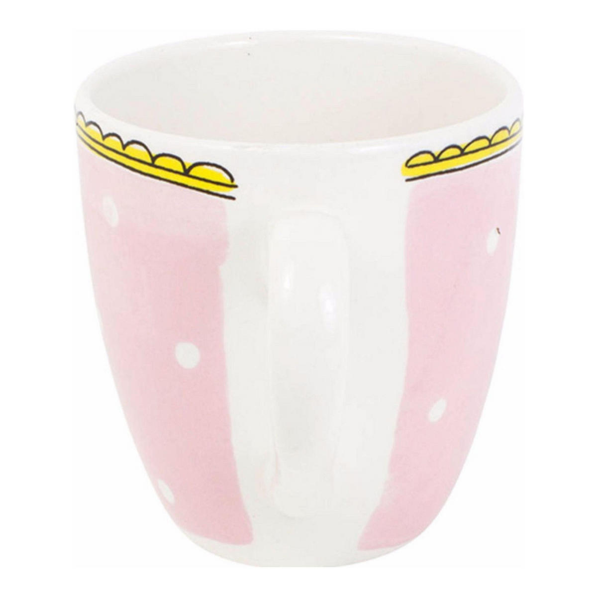 MINI-BECHER Punkt in Rosa - 200 ml - Pink, Keramik (0.2L) - Blond Amsterdam