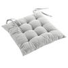 STUHLKISSEN Mistral 40/40 cm - Weiß, Naturmaterialien (40cm) - Douceur d´intérieur