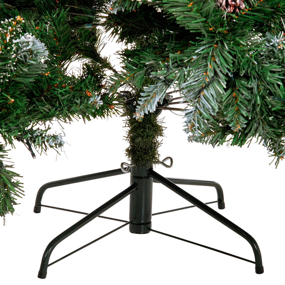 WEIHNACHTSBAUM 210 cm Grün Palomar - Grün, Kunststoff (210cm) - Beliani