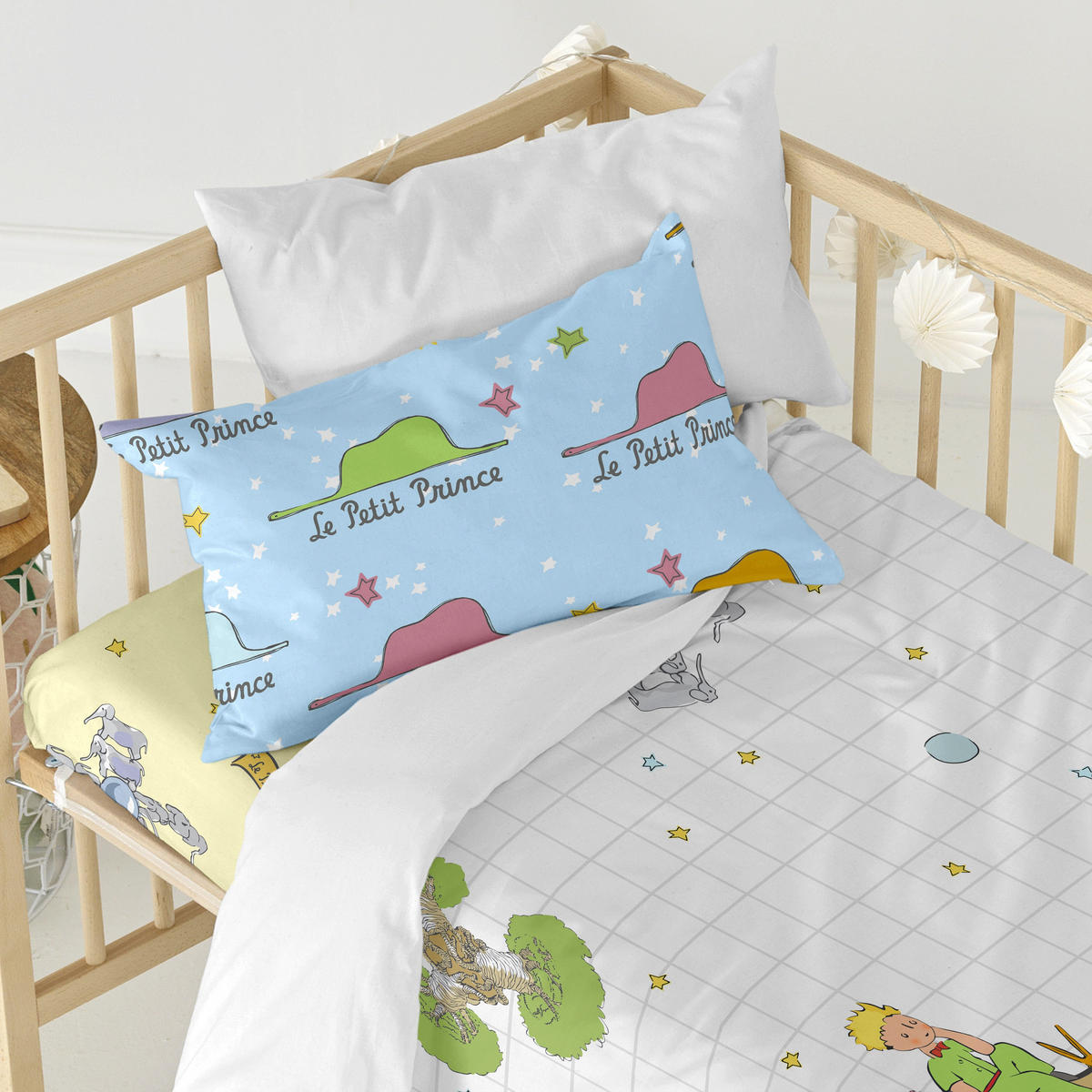 BETTBEZUG 2er-Set teiliges imagination 115x145 cm (kinderbett) mehrfarbig - Multicolor, Textil (115/145cm) - Happy Friday