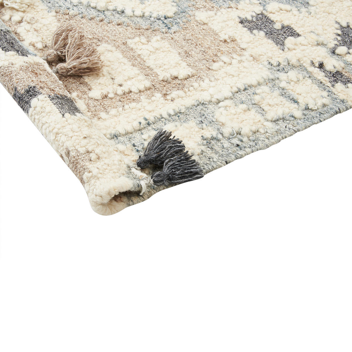 KELIM-TEPPICH Mrgavet 300/200 cm - Multicolor, Textil (200/300cm) - Beliani