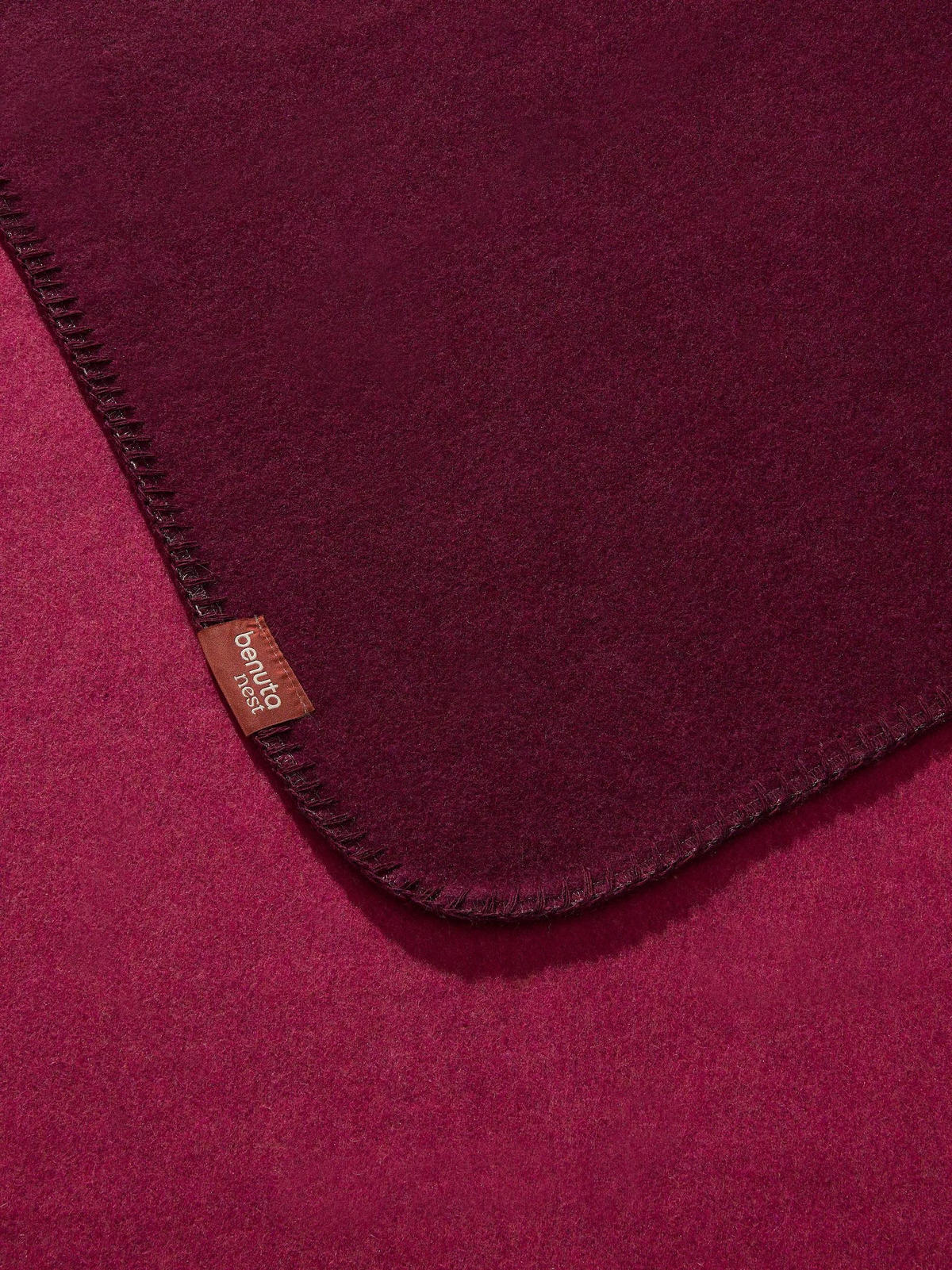 DECKE Mona Lila 140/200 cm - Lila, Textil (140/200cm) - benuta