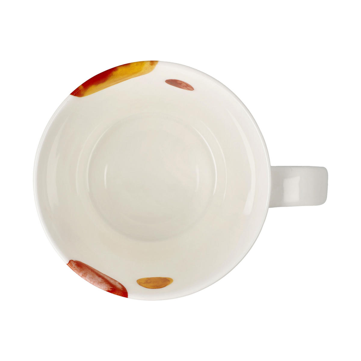TEETASSE Orange, Fine Bone China, Orange, 350 ml - Orange, Keramik (0.35L) - Goebel