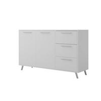 KOMMODE LABOO 140/86/41 cm in Weiß - Weiß, Holzwerkstoff (140/86/41cm) - Deine Möbel 24