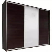 SCHIEBETÜRENSCHRANK - Kleiderschrank MONACO - Wenge - Wengefarben, Holzwerkstoff (255/251/66cm) - Möblo