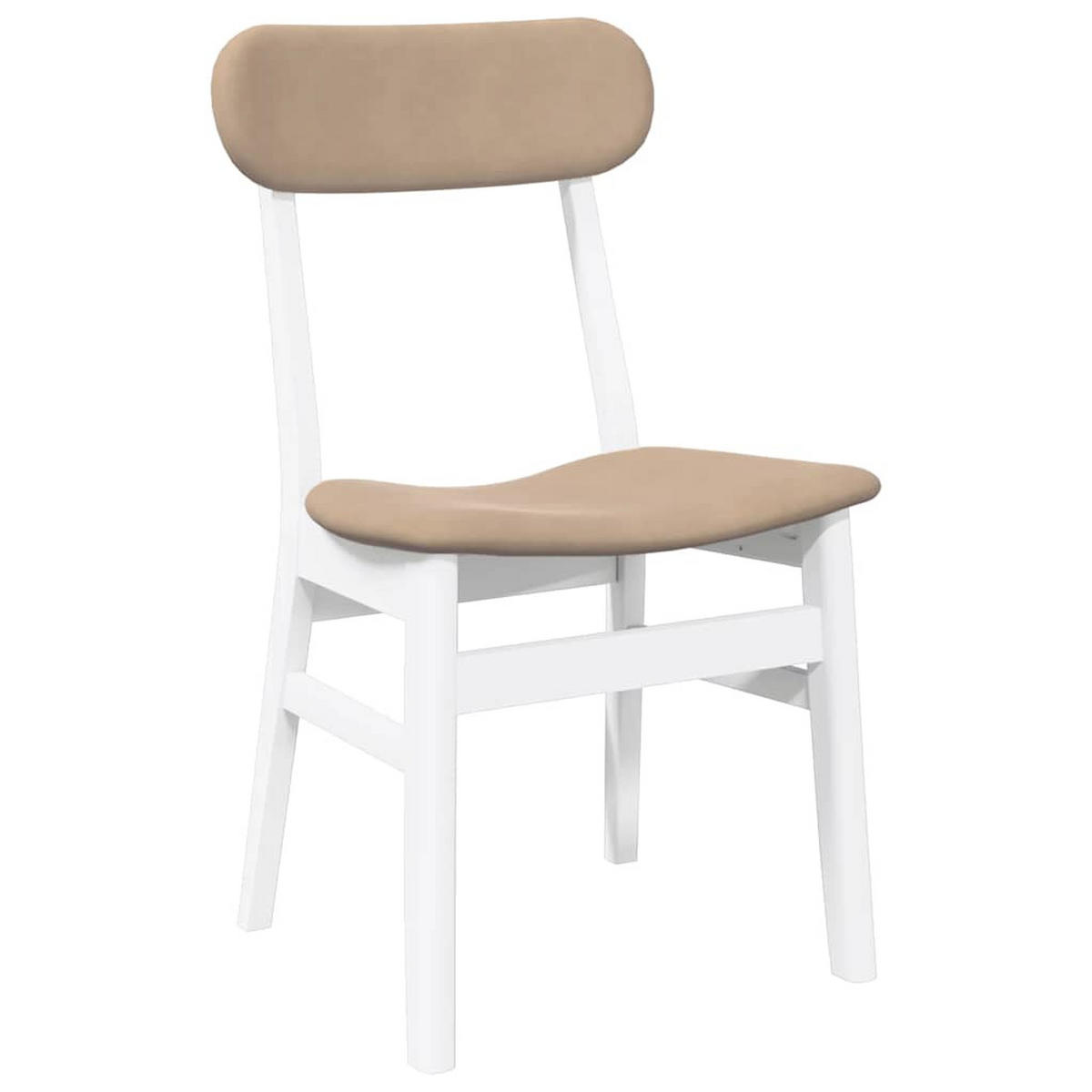 STUHL-SET 2 Stk Weydenhain 47/81.5/47 cm - Weiß, Holz (47/81.5/47cm) - ZMH