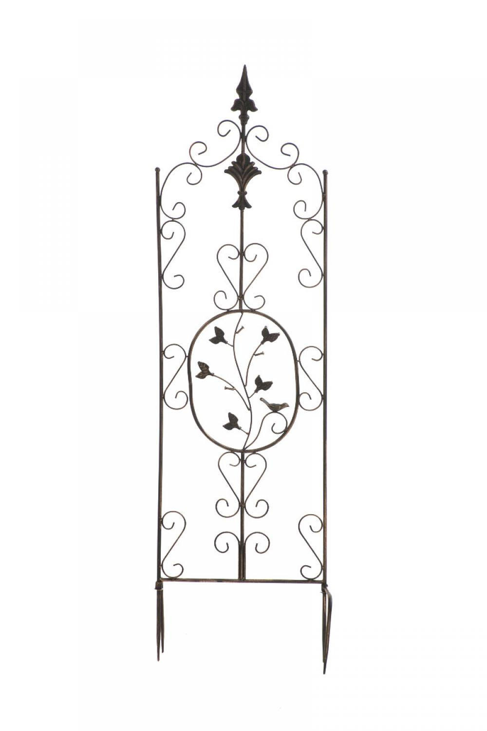 RANKGITTER Metall bronze - Bronzefarben, Metall (35/122/1cm) - CLP