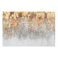 ACRYLBILD HANDGEMALT 90/60 cm - Weiß/Grau, Holz/Textil (1.4/60cm) - KUNSTLOFT