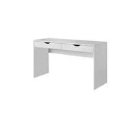 SCHREIBTISCH MIT ROLLCONTAINER Mati weiß 138 / 50 / 76cm - Weiß, Holz/Holzwerkstoff (50/138/76cm) - Feldmann-Wohnen