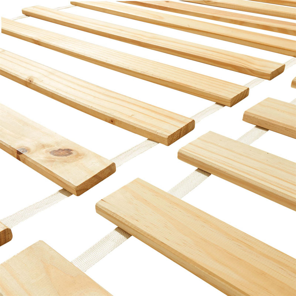 LATTEN-/ROLLROST 90X200 CM - Naturfarben, Holz (90/196/2cm) - IDIMEX