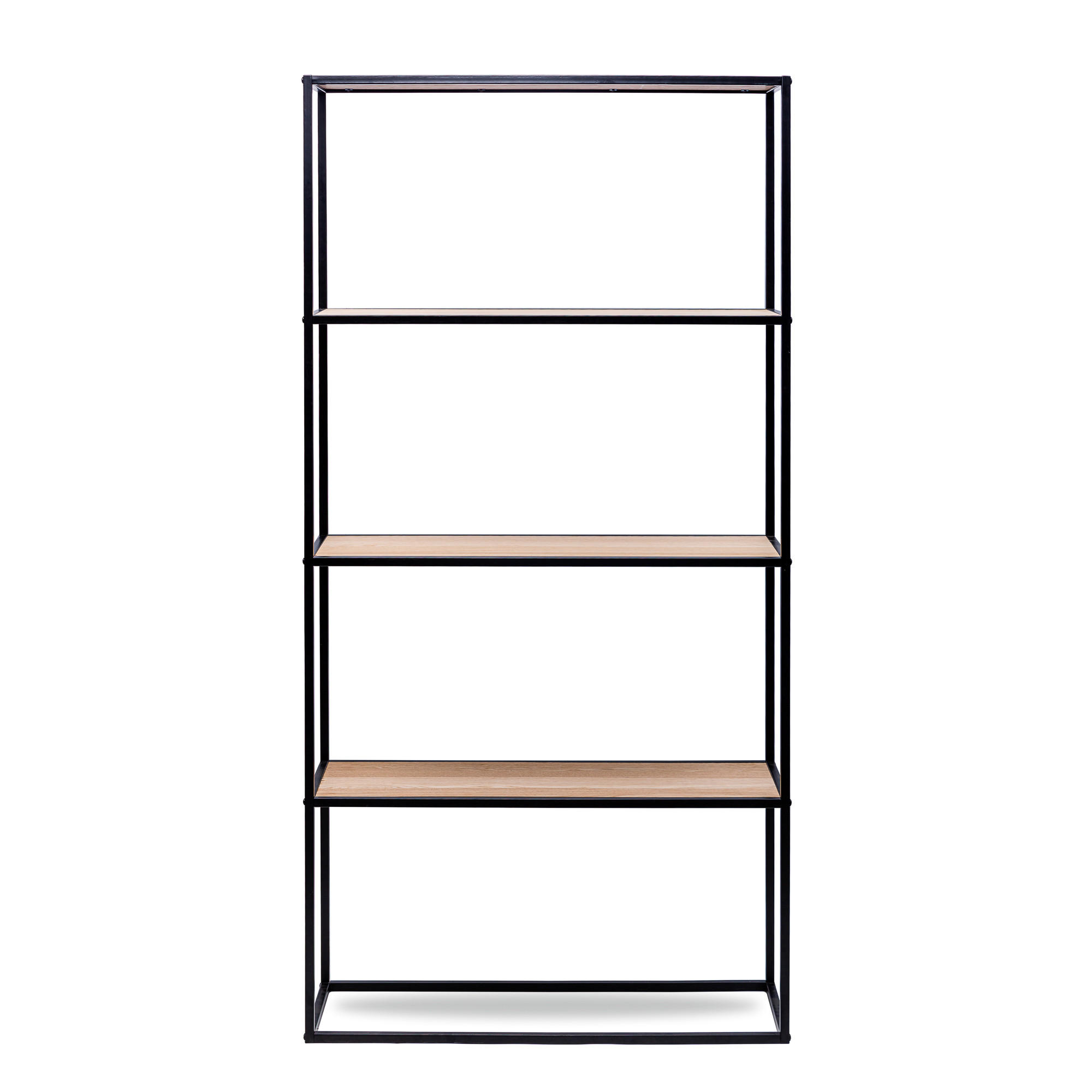 REGAL Schwarz - Schwarz, Holz (75/154/27cm) - Nordlys