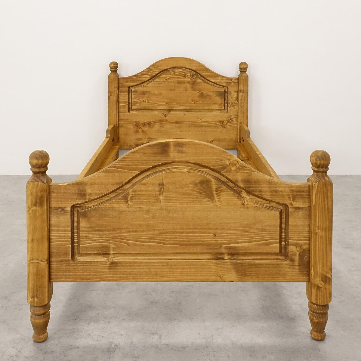 BETT aus Massivholz CHARLOTTE - Hellbraun, Holz (90/200cm) - Seart