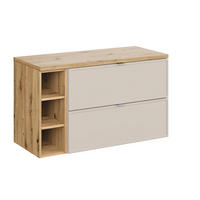 SKRINKA POD UMÝVADLO 100.6cm Alba Kašmír - béžová, kompozitné drevo (100.6/59/46cm) - Petits-meubles