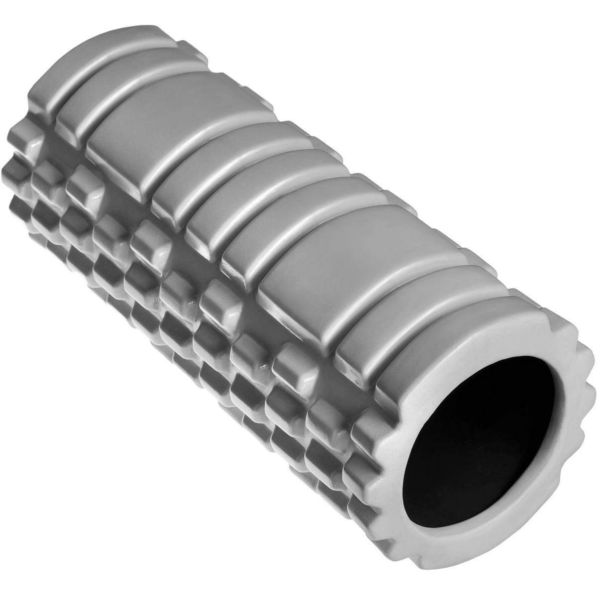 FASZIENROLLE ,leichte Reinigung, 335 x 145 mm,grau - Grau, Kunststoff (14.5/14.5/33.5cm) - tectake